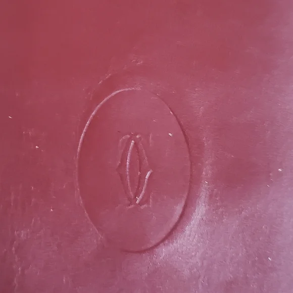 Cartier Leather Bifold Long Wallet